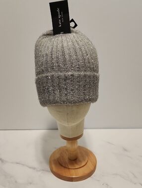 Kate Spade New York MEOW Beanie *Rare Find* super cute- New With Tags isn main image 3